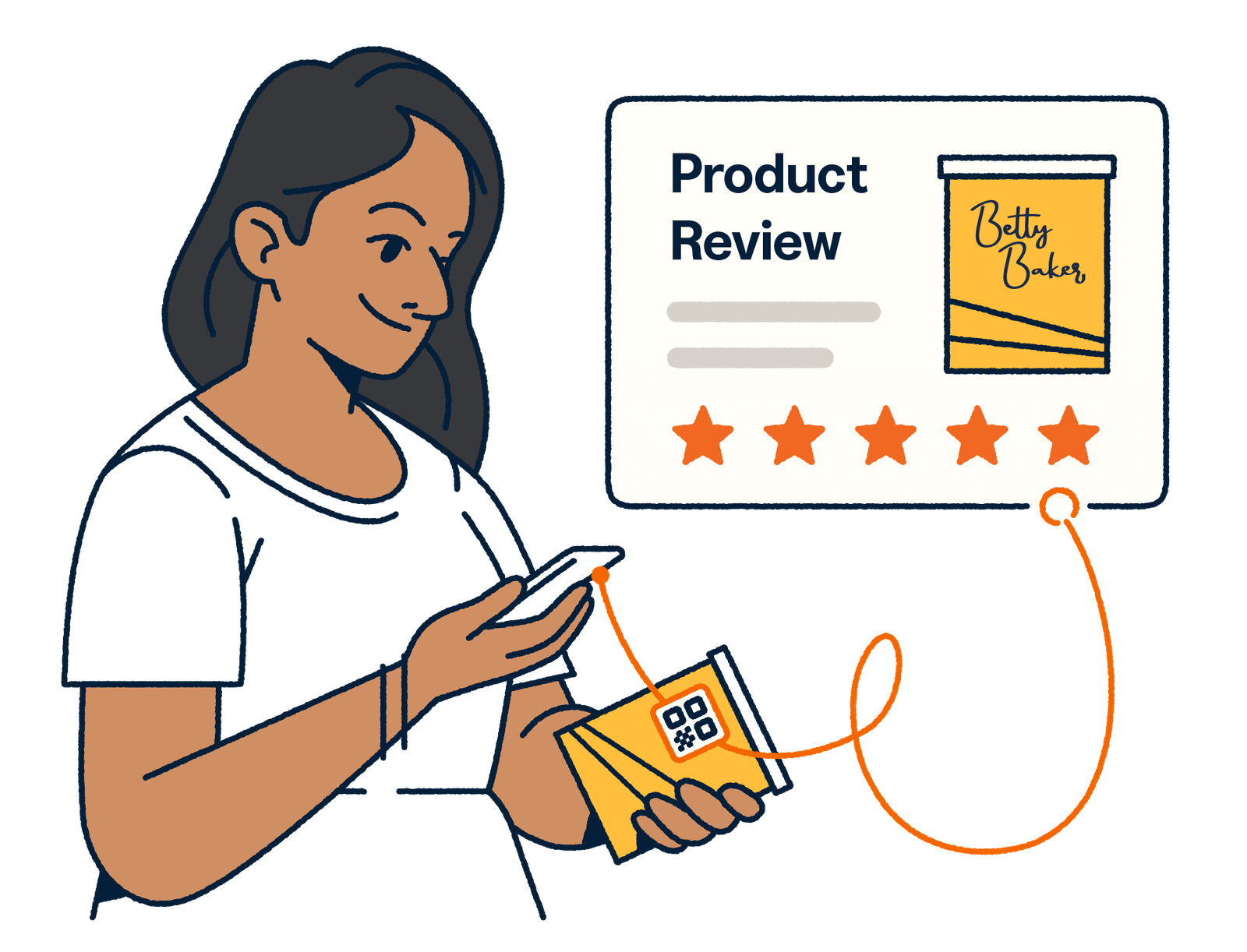 Consumer Packaged Goods Illustration